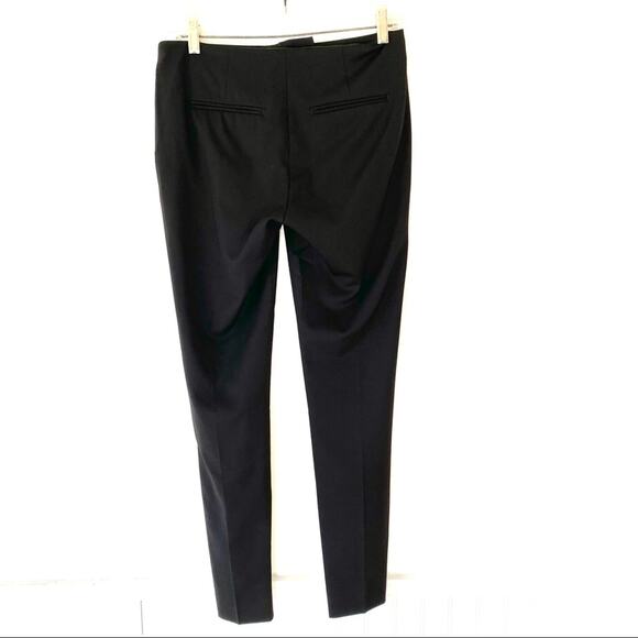 The Kooples Black Stretch Wool Slim Fit Pants size 8 - Picture 5 of 8